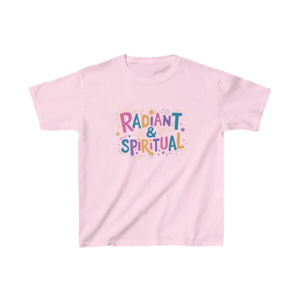 Child Size Radiant and Spiritual Baha’i Kids Short Sleeve Tee - Image 8