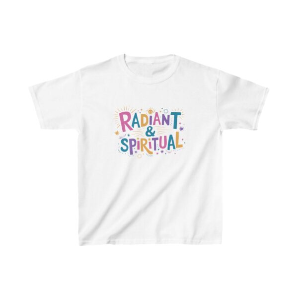 Child Size Radiant and Spiritual Baha’i Kids Short Sleeve Tee - Image 7