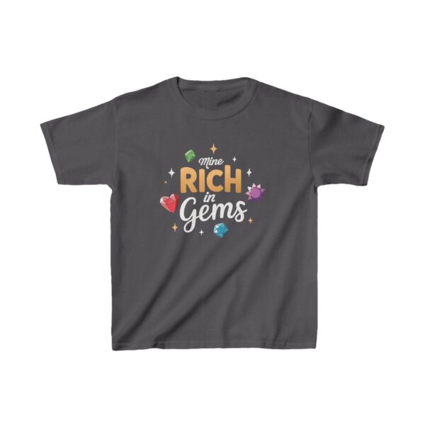 Child Mine Rich in Gems Baha’i Quote Kids Short Sleeve Tee - Image 6