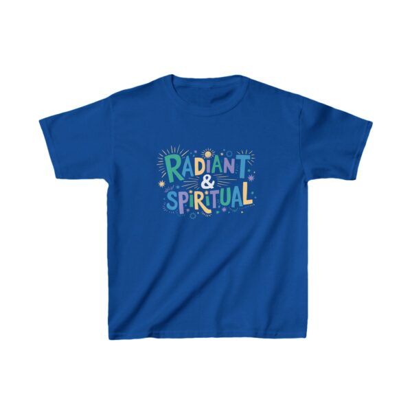 Child Size Radiant and Spiritual Baha’i Kids Short Sleeve Tee - Image 3